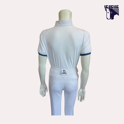 POLO ARIA DA CONCORSO BIMBA SARM HIPPIQUE - BIANCO