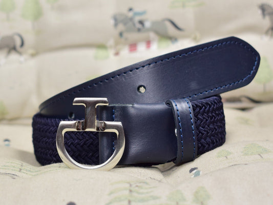 CINTURA DONNA CT ELASTIC - BLU