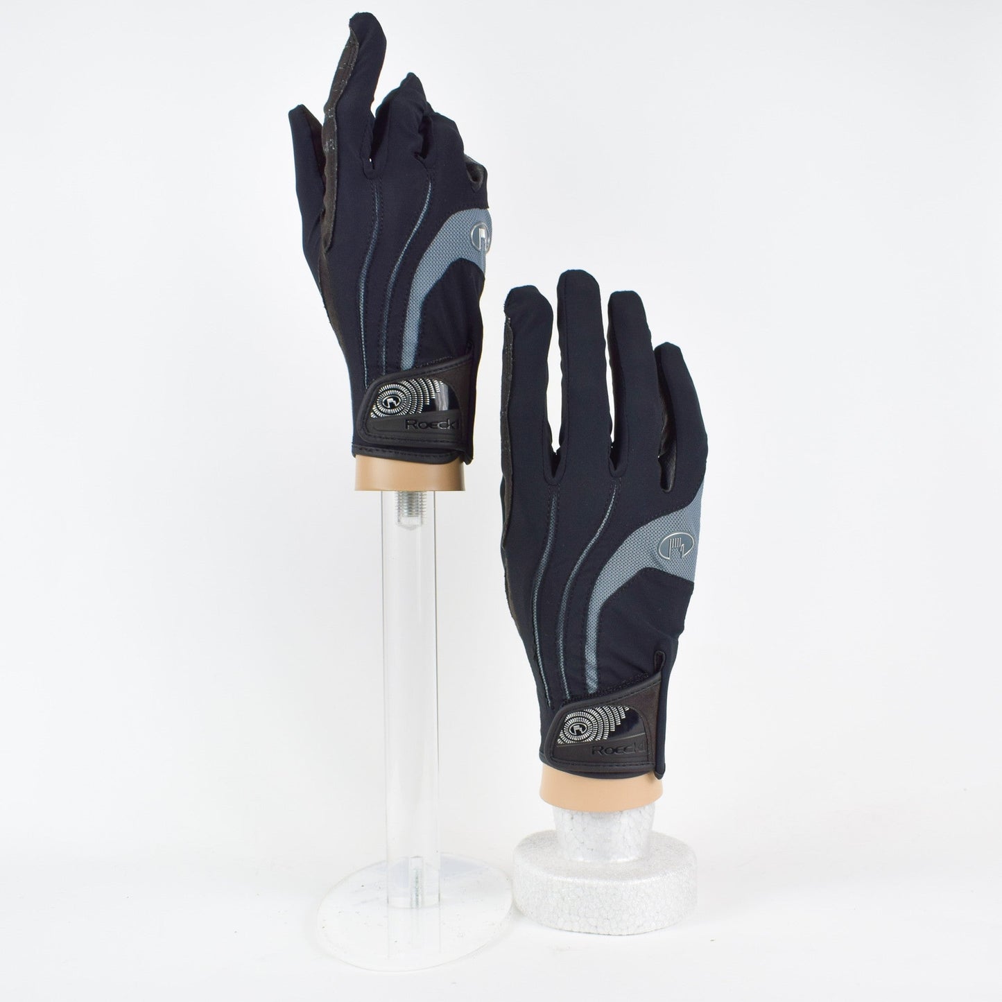 ROECKL MALIA GLOVES BLACK/GREY