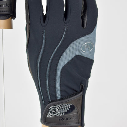 ROECKL MALIA GLOVES BLACK/GREY