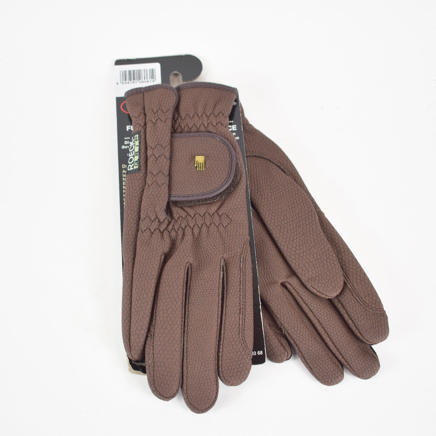 ROECKL GRIP WINTER GLOVES BROWN