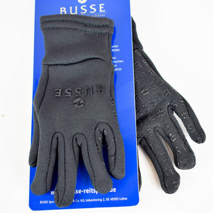 BUSSE LARS BLACK CHILDREN'S GLOVES