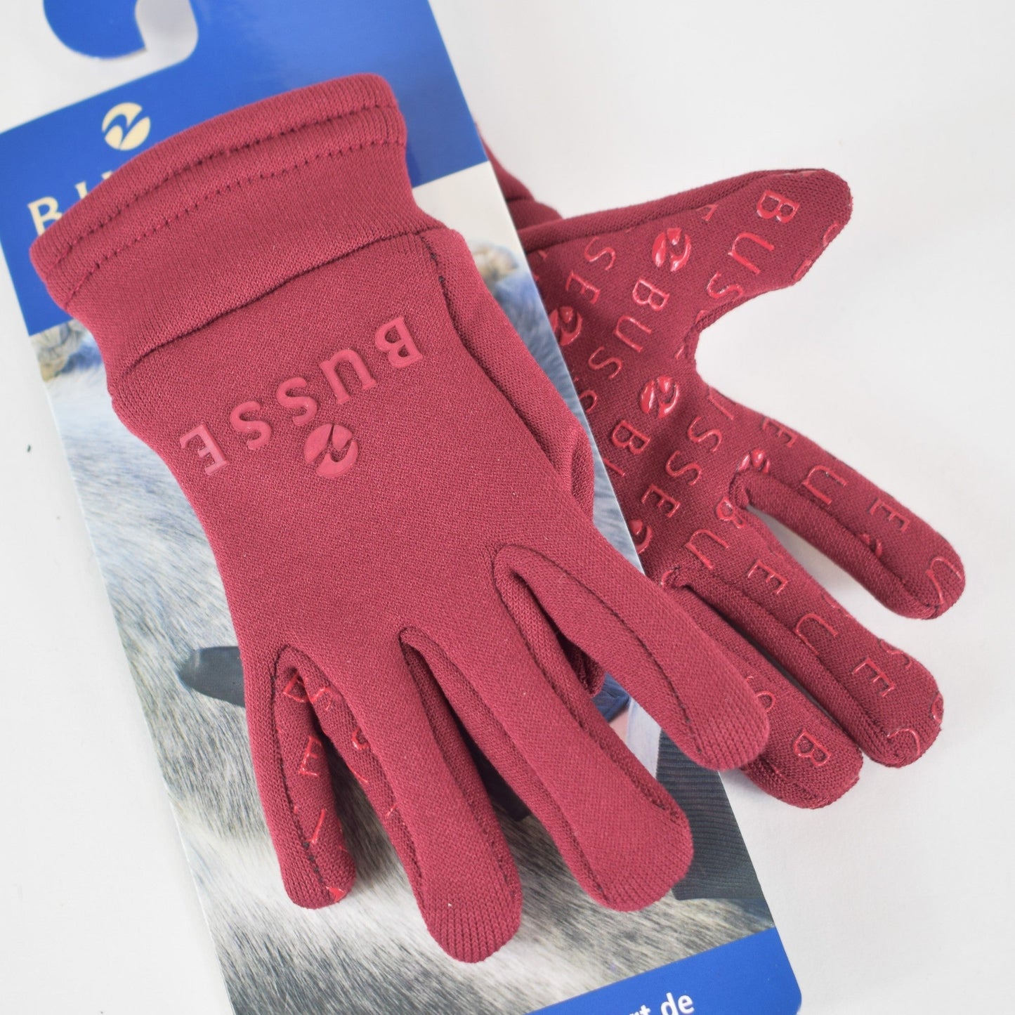 BUSSE LARS BORDEAUX CHILDREN'S GLOVES
