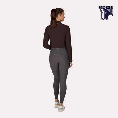 PANTALONE PIKEUR CEELINA FULL GRIP - GRIGIO