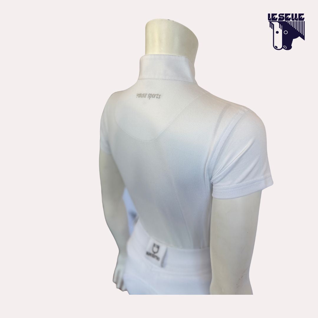 POLO TURNIER DA CONCORSO BIMBA PIKEUR - BIANCO