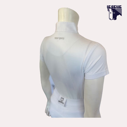 POLO TURNIER DA CONCORSO BIMBA PIKEUR - BIANCO