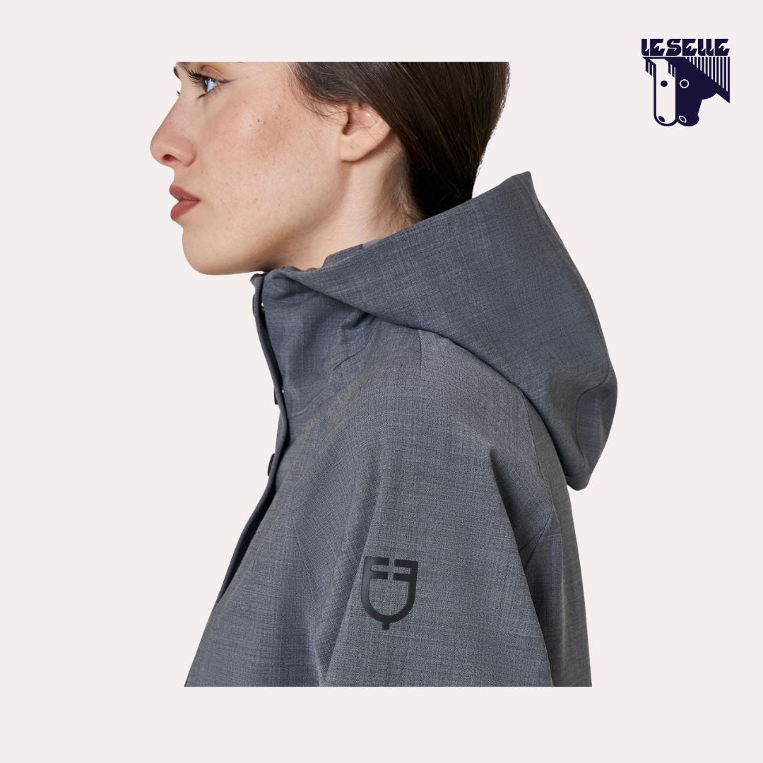 SOFTSHELL IN LANA EQUESTRO - GRIGIO