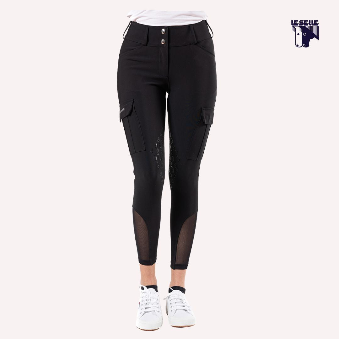PANTALONI D'ISTINTO CARGO - NERO