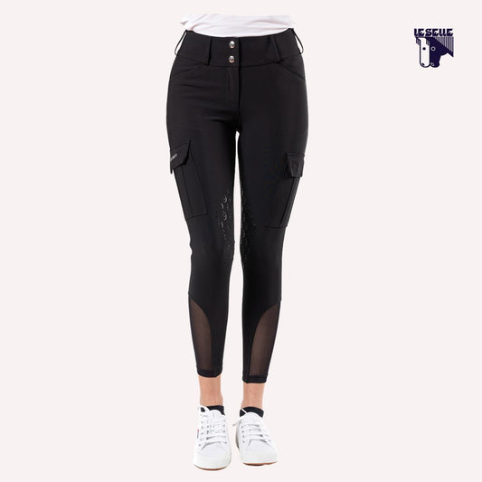PANTALONI D'ISTINTO CARGO - NERO