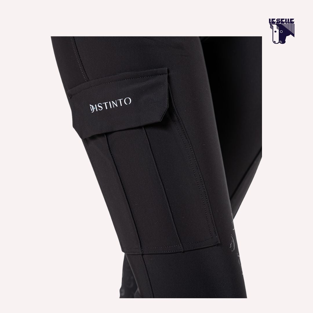 PANTALONI D'ISTINTO CARGO - NERO
