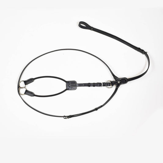 MARTINGALA COLLIER SILVER CROWN - NERO