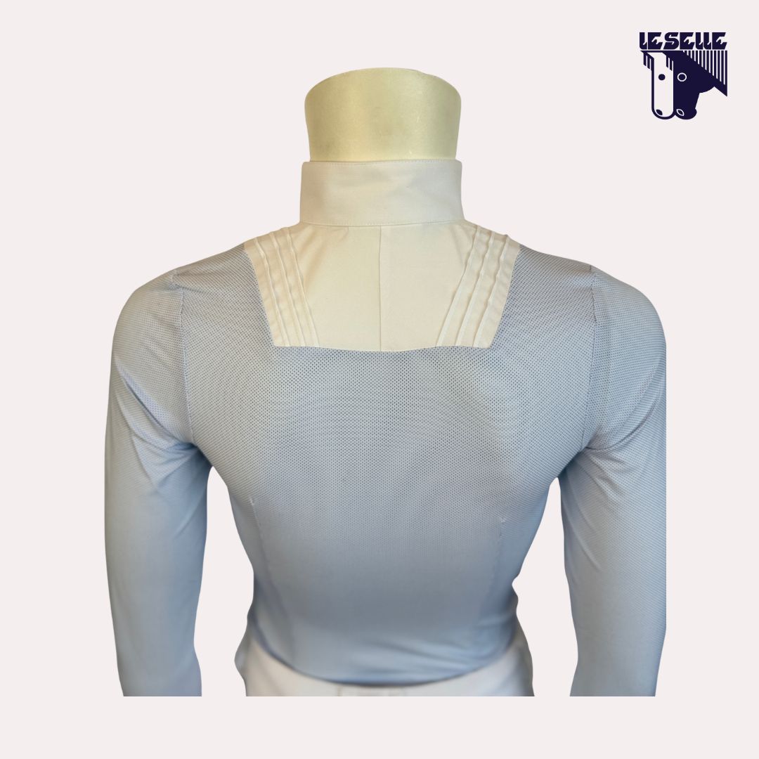 POLO DA CONCORSO BIMBA CAVALLERIA TOSCANA - AZZURRO