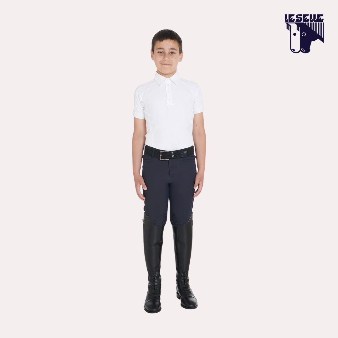 POLO DA CONCORSO BIMBO EQUESTRO - BIANCO