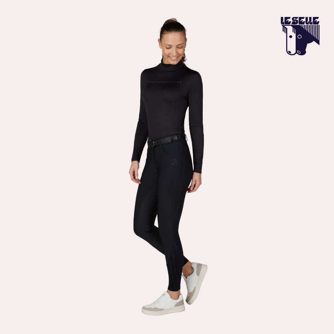 PANTALONE PIKEUR CEELINA MATRIXGRIPTEC - NERO