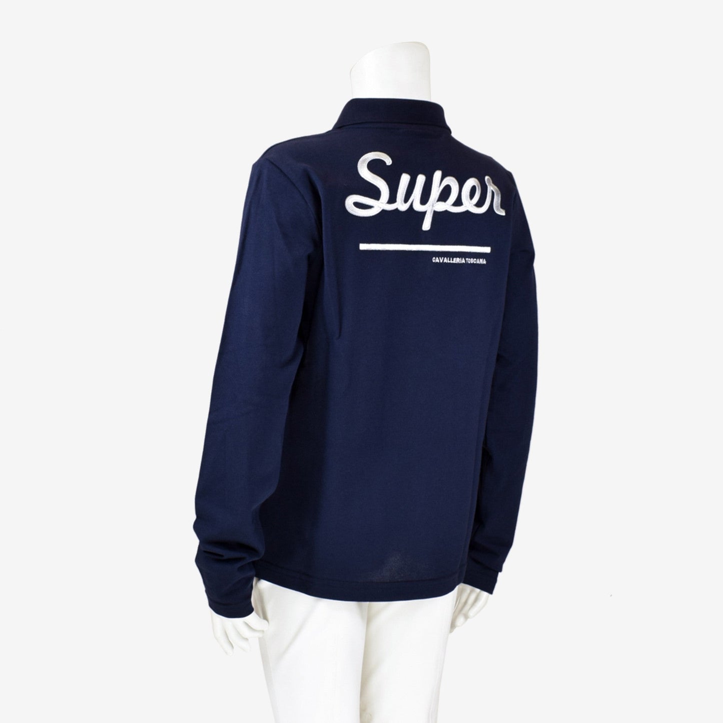 CAVALLERIA TOSCANA "SUPER" POLO SHIRT - BLUE