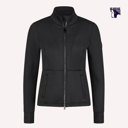 PIKEUR JERSEY JACKET -NERO