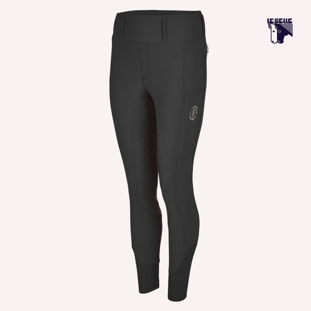 LEGGINGS DONNA ESKADRON HERITAGE - NERO