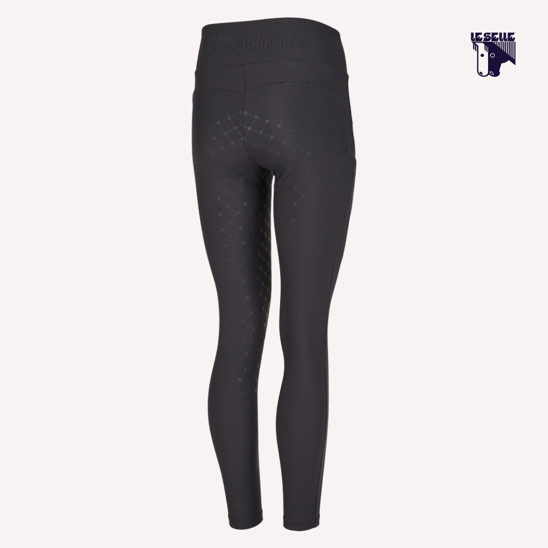LEGGINGS ESKADRON RIDING PRO - NERO
