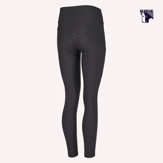 LEGGINGS ESKADRON RIDING PRO - NERO
