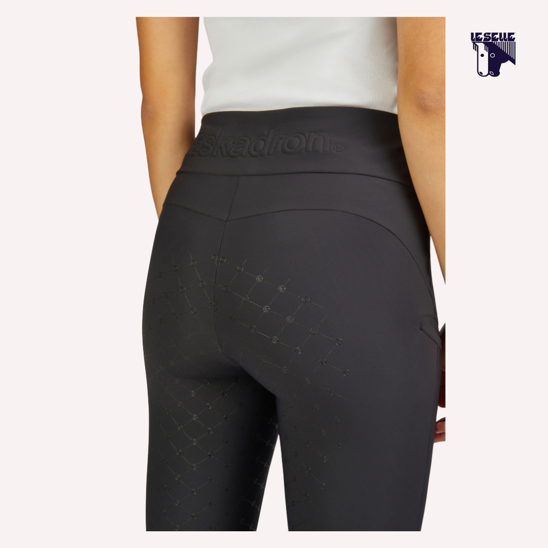 LEGGINGS ESKADRON RIDING PRO - NERO