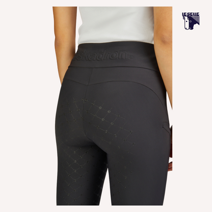 LEGGINGS ESKADRON RIDING PRO - NERO