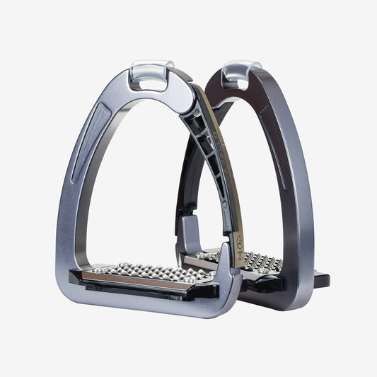 ALUPRO HORSE STIRRUPS - ANTHRACITE