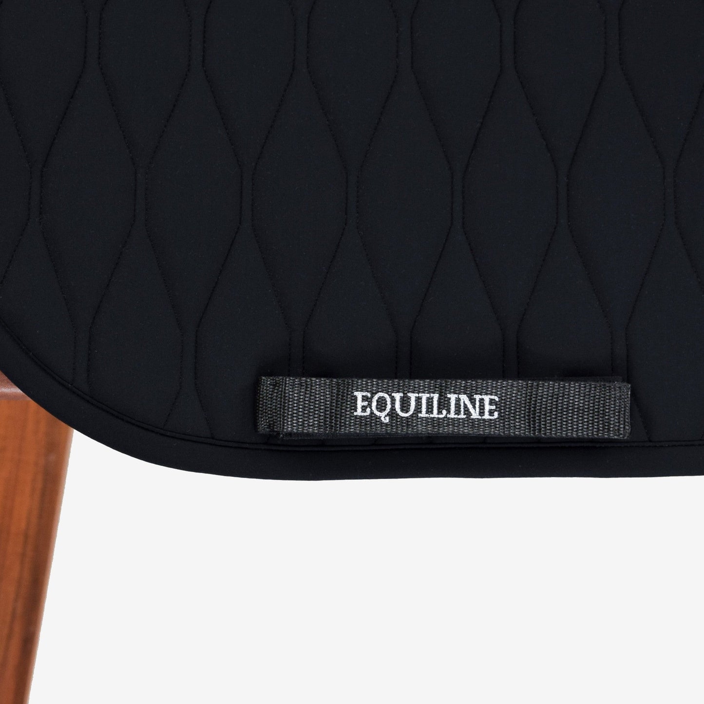 EQUILINE CRYSTAL SADDLE PAD AND HOOD - BLACK