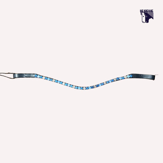 FRONTALINO SILVERLINE TACK - AZZURRO SHADOW