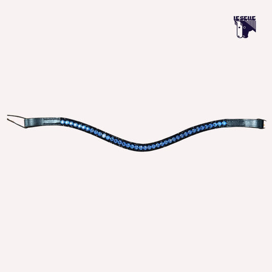 FRONTALINO SILVERLINE TACK - BLU/NERO