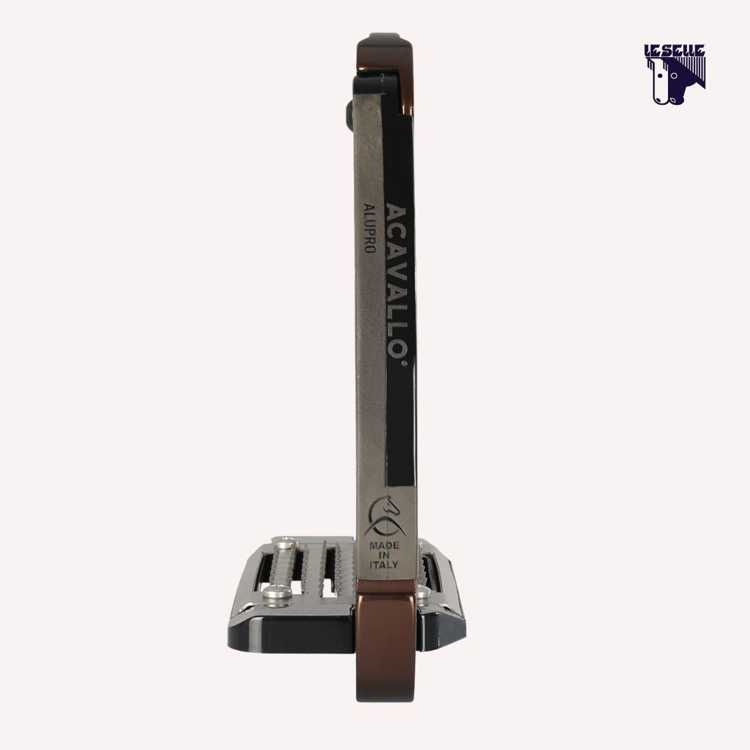 ALUPRO OUTLET ACAVALLO STIRRUPS - BROWN