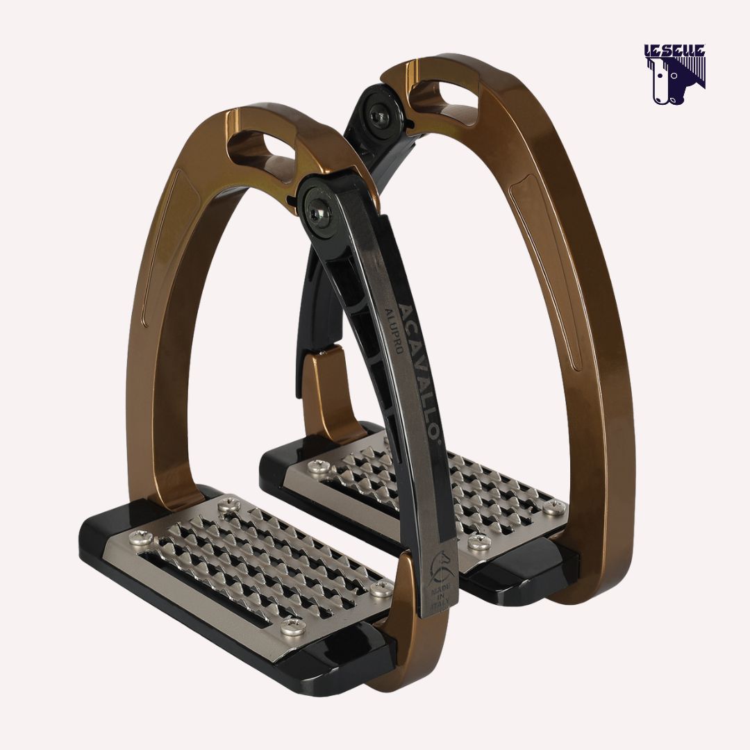 ALUPRO OUTLET ACAVALLO STIRRUPS - BRONZE