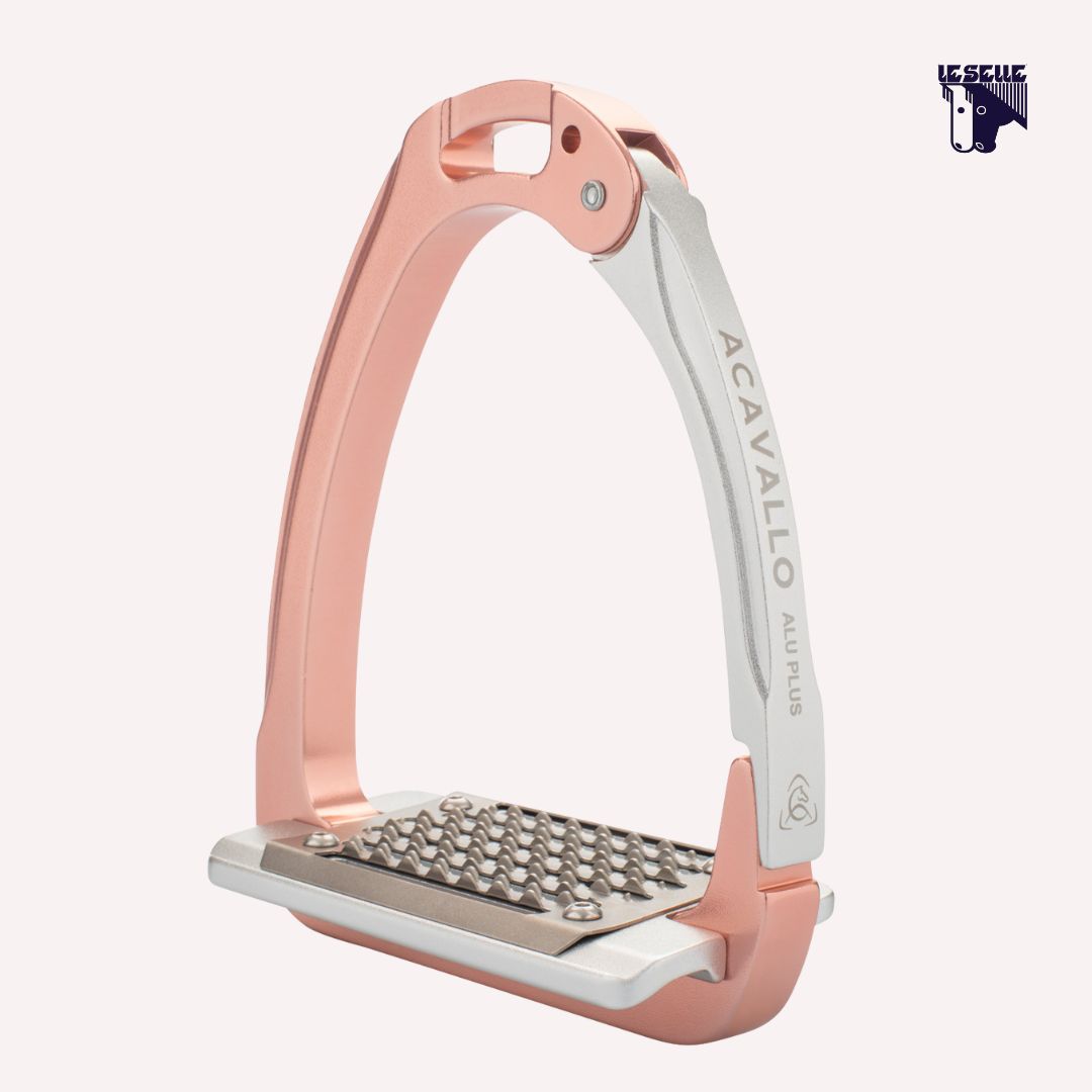 ACAVALLO ALUPLUS 2.0 STIRRUPS - PINK
