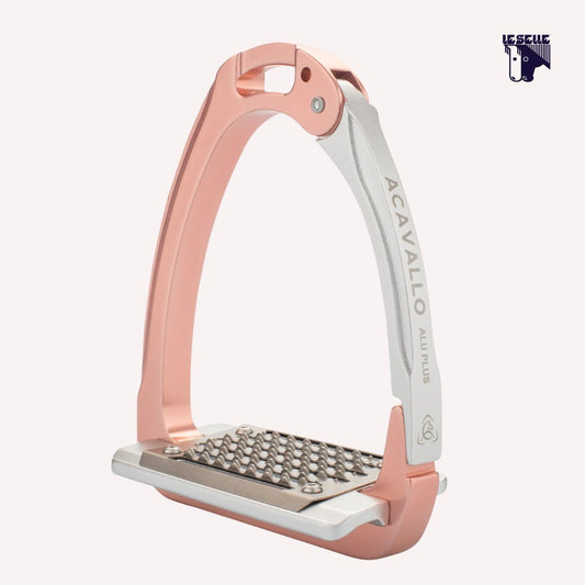ACAVALLO ALUPLUS 2.0 STIRRUPS - PINK