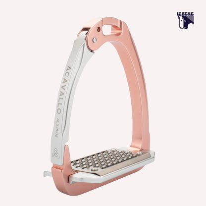 ACAVALLO ALUPLUS 2.0 STIRRUPS - PINK