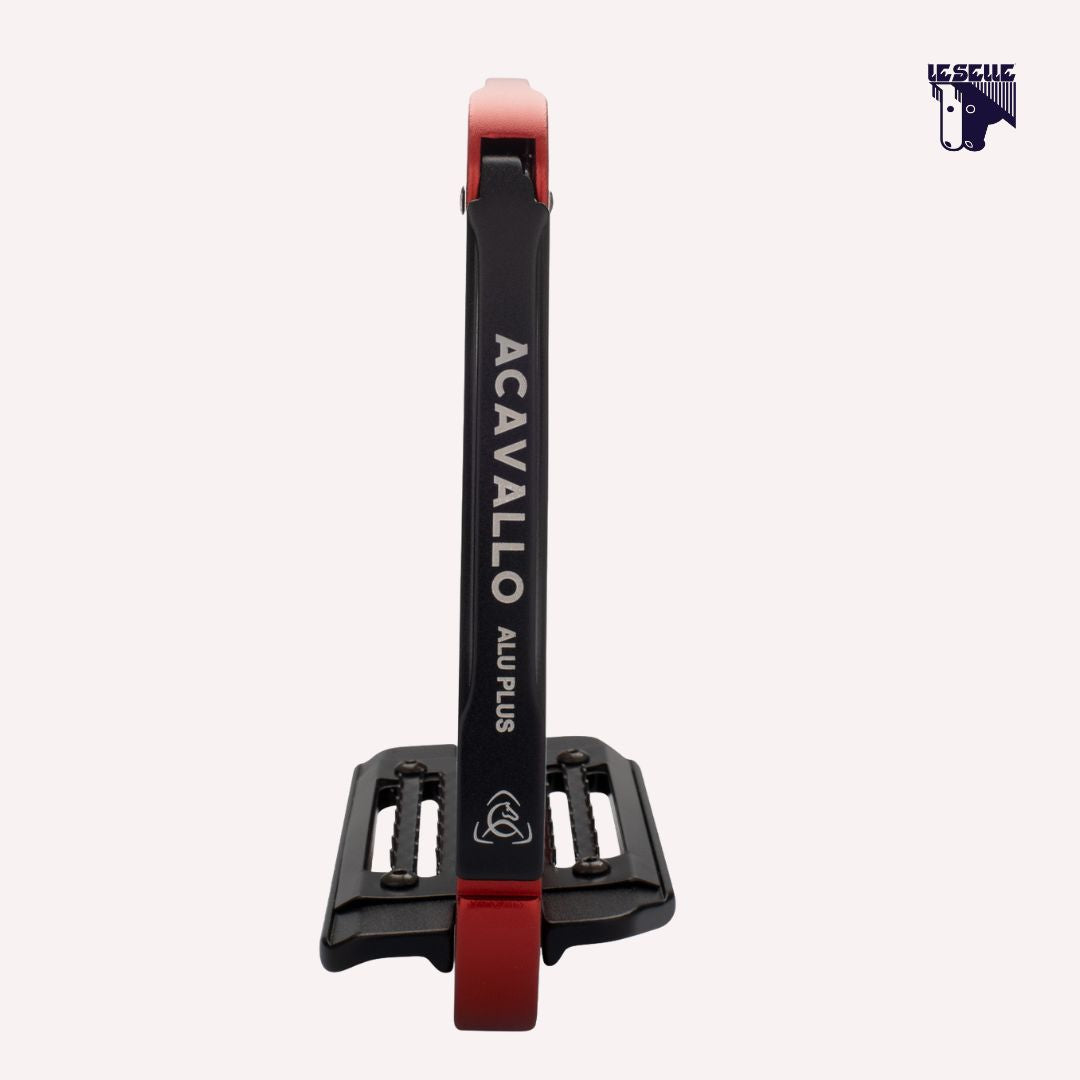 ACAVALLO ALUPLUS 2.0 STIRRUPS - RED