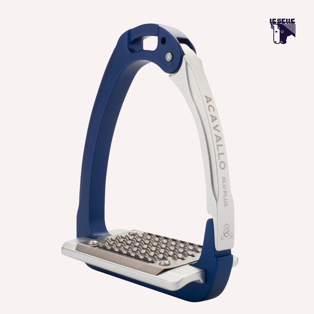 ACAVALLO ALUPLUS 2.0 STIRRUPS - BLUE