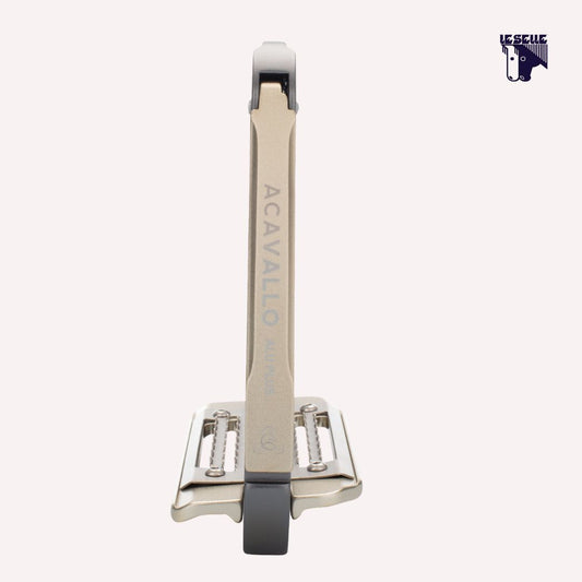 ACAVALLO ALUPLUS 2.0 STIRRUPS - TITANIUM