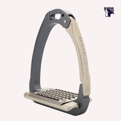 ACAVALLO ALUPLUS 2.0 STIRRUPS - TITANIUM