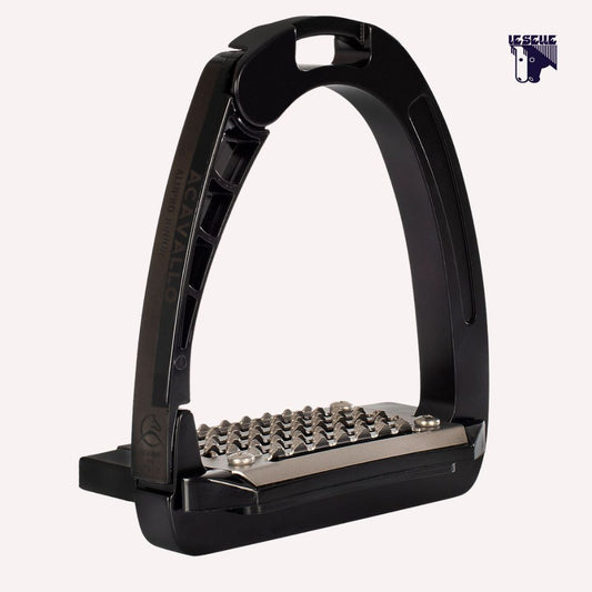 ALUPRO JUNIOR ACAVALLO STIRRUPS - BLACK