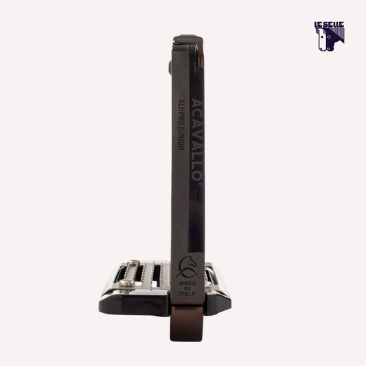 ALUPRO JUNIOR ACAVALLO STIRRUPS - BLACK
