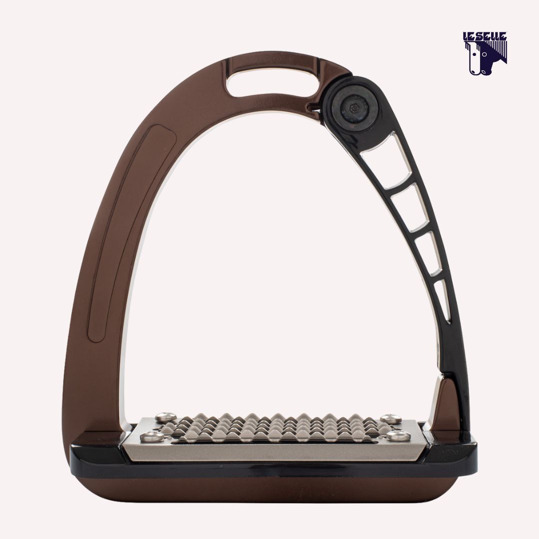 ALUPRO JUNIOR ACAVALLO STIRRUPS - BRONZE