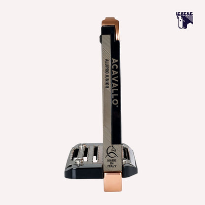 ACAVALLO ALUPRO JUNIOR STIRRUPS - ROSEGOLD