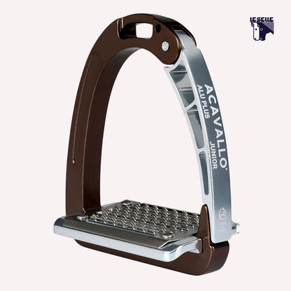 ACAVALLO ALUPLUS JUNIOR STIRRUPS - ORANGE