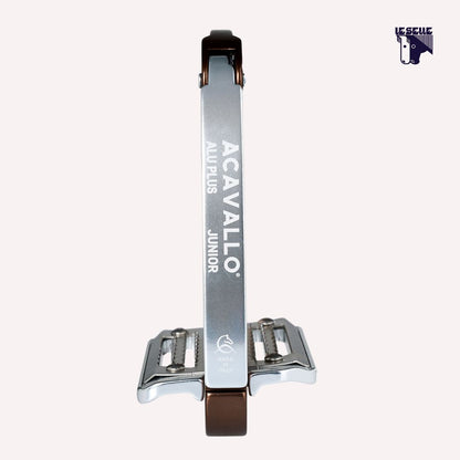 ACAVALLO ALUPLUS JUNIOR STIRRUPS - ORANGE