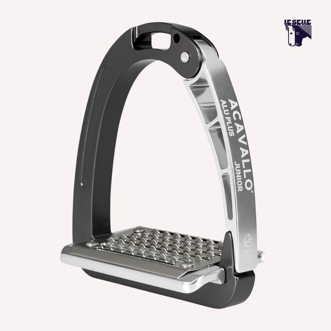 ACAVALLO ALUPLUS JUNIOR STIRRUPS - ORANGE