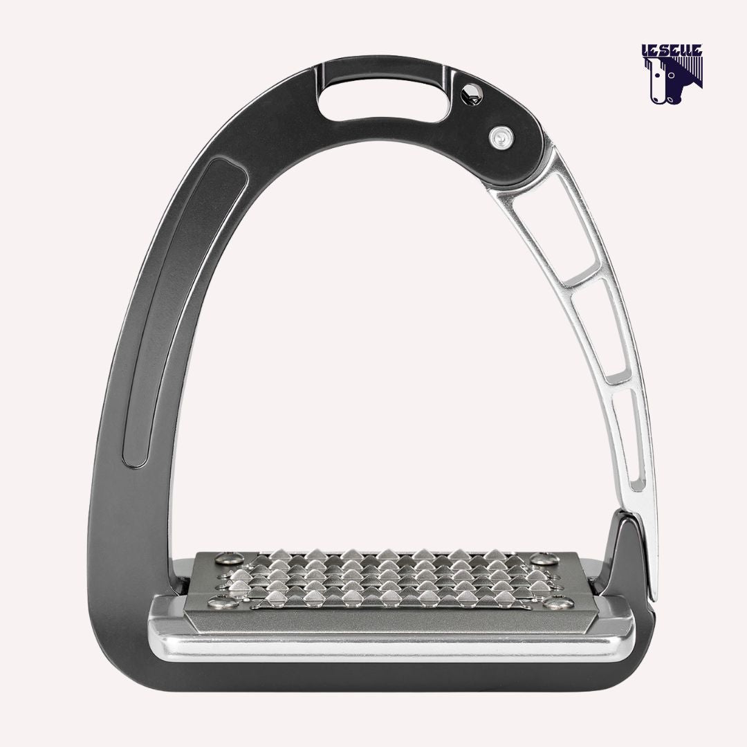 ACAVALLO ALUPLUS JUNIOR STIRRUPS - ORANGE
