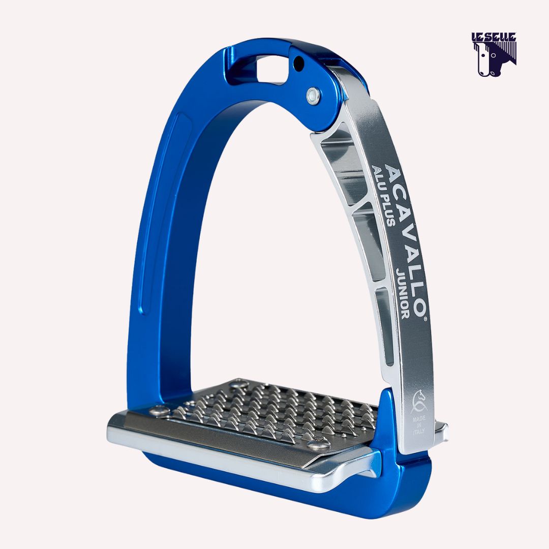 ACAVALLO ALUPLUS JUNIOR STIRRUPS - ORANGE