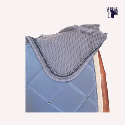 COMPLETO ESKADRON SILK CONTRAST DIAMOND - SLATE BLUE