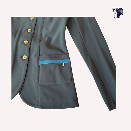 GIACCA SARM HIPPIQUE AZALEA - GRIGIO E AZZURRO