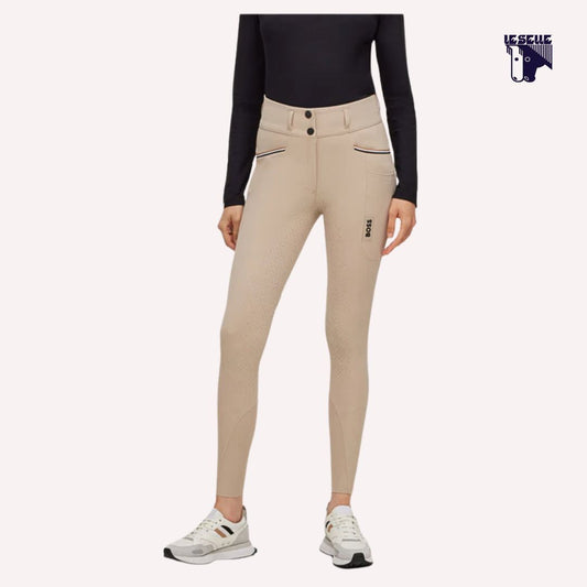 PANTALONI BOSS HAILEY - BEIGE
